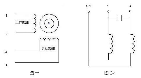 單相電機正反轉接線(xiàn)圖及其工作原理