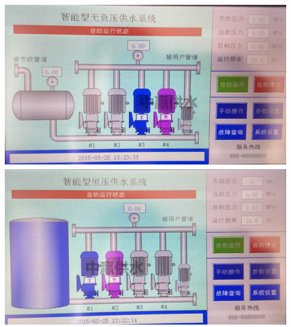 實(shí)現變頻恒壓供水設備的PLC,觸摸屏及變頻器PID組合應用詳解