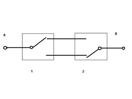 雙聯(lián)雙控開(kāi)關(guān)接線(xiàn)圖