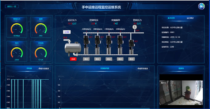 中贏(yíng)手中運維智慧水務(wù)遠程監控系統云平臺,二次供水設備遠程監控系統